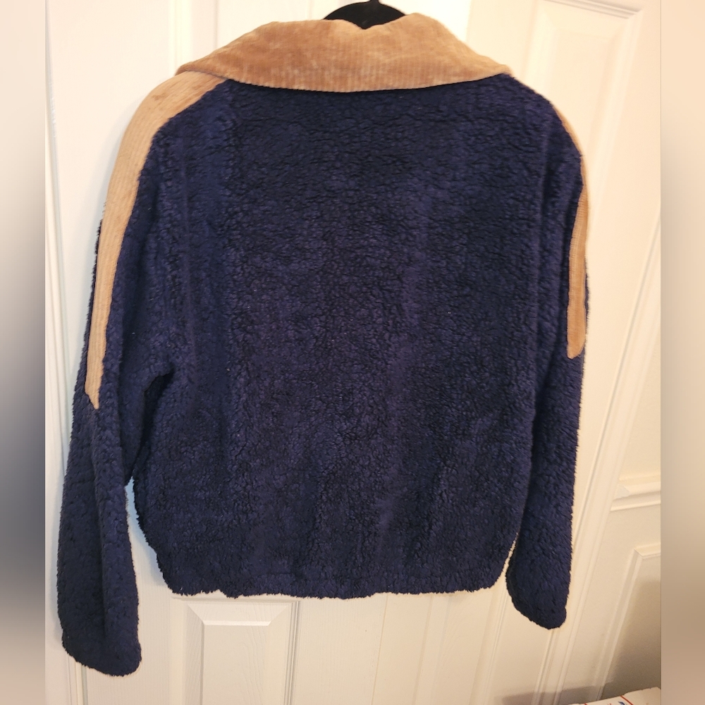 Faherty Pullover Navy Sweater - image 5